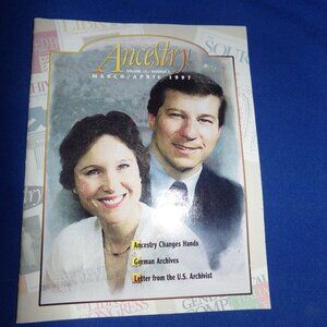 Vintage Ancestry Magazine - March/April 1997 - Vol. 15 No 2 - Genealogy - Family